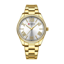 Cargar imagen en el visor de la galería, RELOJ  PARA MUJER CURREN 9088 KRED621802 - DORADO
