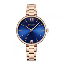 Cargar imagen en el visor de la galería, RELOJ  PARA MUJER CURREN 9017 KREB712003 - ORO ROSA
