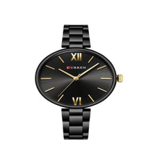Cargar imagen en el visor de la galería, RELOJ  PARA MUJER CURREN 9017 KREB7101 - NEGRO
