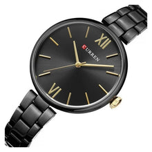 Cargar imagen en el visor de la galería, RELOJ  PARA MUJER CURREN 9017 KREB7101 - NEGRO
