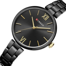 Cargar imagen en el visor de la galería, RELOJ  PARA MUJER CURREN 9017 KREB7101 - NEGRO

