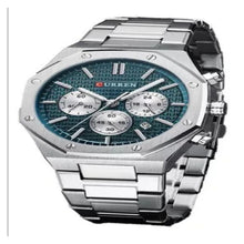 Cargar imagen en el visor de la galería, RELOJ  PARA HOMBRE CURREN 8440 KRED8402 - PLATEADO
