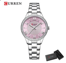 Cargar imagen en el visor de la galería, RELOJ  PARA MUJER CURREN 9084 KRED5190919 - PLATEADO

