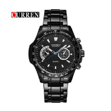 Cargar imagen en el visor de la galería, RELOJ  PARA HOMBRE CURREN  8020BK - NEGRO
