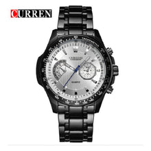 Cargar imagen en el visor de la galería, RELOJ  PARA HOMBRE CURREN  8020BLSL - NEGRO
