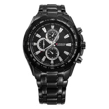 Cargar imagen en el visor de la galería, RELOJ  PARA HOMBRE CURREN  8023BK - NEGRO
