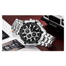 Cargar imagen en el visor de la galería, RELOJ  PARA HOMBRE CURREN  8023SLBK - PLATEADO
