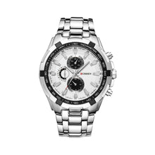 Cargar imagen en el visor de la galería, RELOJ  PARA HOMBRE CURREN KRE KRE021902 - PLATEADO
