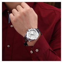 Cargar imagen en el visor de la galería, RELOJ  PARA HOMBRE CURREN  8025SL - PLATEADO
