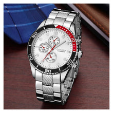 Cargar imagen en el visor de la galería, RELOJ  PARA HOMBRE CURREN  8028SL - PLATEADO

