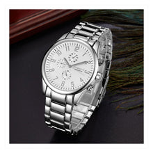 Cargar imagen en el visor de la galería, RELOJ  PARA HOMBRE CURREN  8046SL2 - PLATEADO
