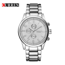 Cargar imagen en el visor de la galería, RELOJ  PARA HOMBRE CURREN  8046SL - PLATEADO
