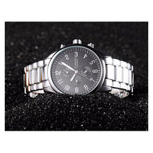 Cargar imagen en el visor de la galería, RELOJ  PARA HOMBRE CURREN  8046SLBK2 - PLATEADO
