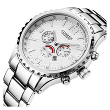 Cargar imagen en el visor de la galería, RELOJ  PARA HOMBRE CURREN  8056SL - PLATEADO
