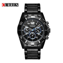 Cargar imagen en el visor de la galería, RELOJ  PARA HOMBRE CURREN  8073BK - NEGRO
