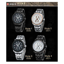 Cargar imagen en el visor de la galería, RELOJ  PARA HOMBRE CURREN  8082SLRG - PLATEADO
