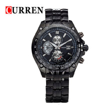 Cargar imagen en el visor de la galería, RELOJ  PARA HOMBRE CURREN  8083BK - NEGRO
