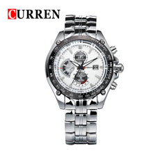 Cargar imagen en el visor de la galería, RELOJ  PARA HOMBRE CURREN  8083SLWTBK - PLATEADO
