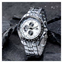 Cargar imagen en el visor de la galería, RELOJ  PARA HOMBRE CURREN  8083SLWTBK - PLATEADO
