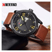 Cargar imagen en el visor de la galería, RELOJ CLÁSICO PARA HOMBRE CURREN  8251BNBK - MARRÓN
