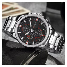 Cargar imagen en el visor de la galería, RELOJ  PARA HOMBRE CURREN  8274GSL - PLATEADO
