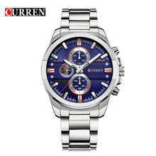 Cargar imagen en el visor de la galería, RELOJ  PARA HOMBRE CURREN  8274GSLBL - PLATEADO
