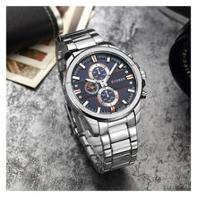 Cargar imagen en el visor de la galería, RELOJ  PARA HOMBRE CURREN  8274GSLBL - PLATEADO
