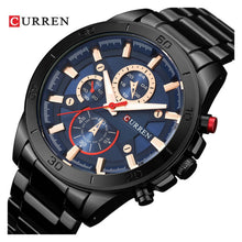 Cargar imagen en el visor de la galería, RELOJ  PARA HOMBRE CURREN  8275BKBL - NEGRO
