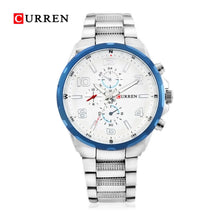 Cargar imagen en el visor de la galería, RELOJ  PARA HOMBRE CURREN  8276GSLWT - PLATEADO
