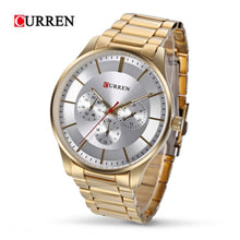 Cargar imagen en el visor de la galería, RELOJ  PARA HOMBRE CURREN  8282GRG - DORADO
