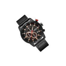 Cargar imagen en el visor de la galería, RELOJ CLÁSICO PARA HOMBRE CURREN  8291BK - NEGRO
