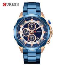 Cargar imagen en el visor de la galería, RELOJ  PARA HOMBRE CURREN  8323BLRG - AZUL
