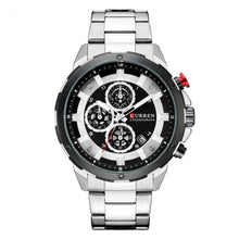 Cargar imagen en el visor de la galería, RELOJ  PARA HOMBRE CURREN  8323SL - PLATEADO
