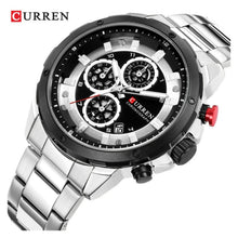 Cargar imagen en el visor de la galería, RELOJ  PARA HOMBRE CURREN  8323SL - PLATEADO

