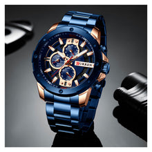 Cargar imagen en el visor de la galería, RELOJ  PARA HOMBRE CURREN  8336BLRG - AZUL
