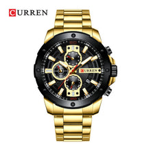 Cargar imagen en el visor de la galería, RELOJ  PARA HOMBRE CURREN  8336GDBK - ORO

