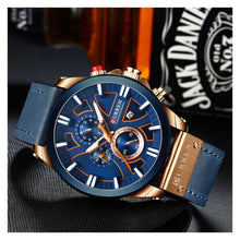 Cargar imagen en el visor de la galería, RELOJ CLÁSICO PARA HOMBRE CURREN KREC KREC8303 - AZUL
