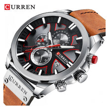 Cargar imagen en el visor de la galería, RELOJ CLÁSICO PARA HOMBRE CURREN  8346BNSL - MARRÓN
