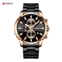 Cargar imagen en el visor de la galería, RELOJ  PARA HOMBRE CURREN  8348GBK - NEGRO
