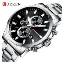 Cargar imagen en el visor de la galería, RELOJ  PARA HOMBRE CURREN  8348GSL - PLATEADO
