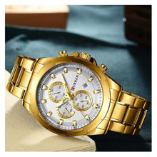 Cargar imagen en el visor de la galería, RELOJ  PARA HOMBRE CURREN  8354GGD - DORADO
