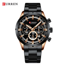 Cargar imagen en el visor de la galería, RELOJ  PARA HOMBRE CURREN  8355BKRG - NEGRO
