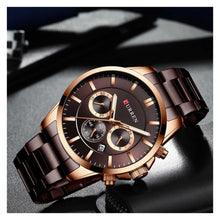 Cargar imagen en el visor de la galería, RELOJ  PARA HOMBRE CURREN  8358CFRG - ORO
