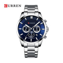 Cargar imagen en el visor de la galería, RELOJ  PARA HOMBRE CURREN  CUR8358SLBL - PLATEADO
