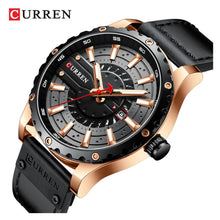 Cargar imagen en el visor de la galería, RELOJ CLÁSICO PARA HOMBRE CURREN  8374BK - NEGRO
