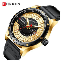 Cargar imagen en el visor de la galería, RELOJ CLÁSICO PARA HOMBRE CURREN  8374BKGD - NEGRO
