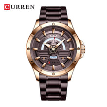 Cargar imagen en el visor de la galería, RELOJ  PARA HOMBRE CURREN  8381CFRG - BRONCE
