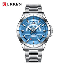 Cargar imagen en el visor de la galería, RELOJ  PARA HOMBRE CURREN  CUR8381SLBL - PLATEADO
