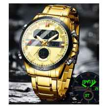 Cargar imagen en el visor de la galería, RELOJ  PARA HOMBRE CURREN  8384GD - ORO
