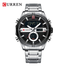 Cargar imagen en el visor de la galería, RELOJ  PARA HOMBRE CURREN  CUR8384SLBK - PLATEADO
